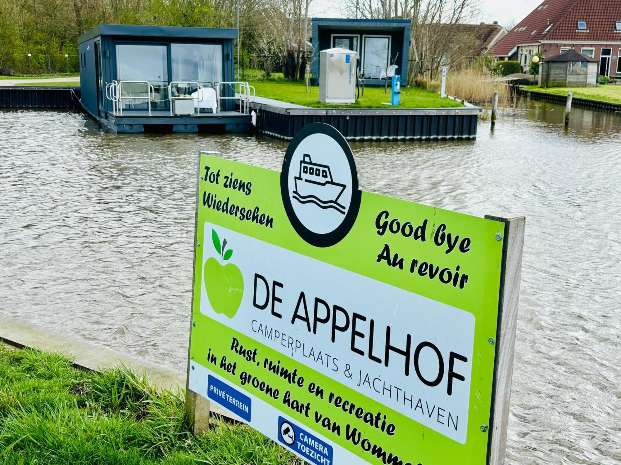 Uniek Overnachten In Een Tiny House Op De Appelhof Wommels Exteriér fotografie